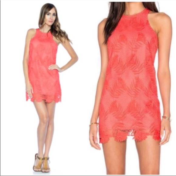 Lovers + Friends Caspian Coral Dress - Picture 2 of 14